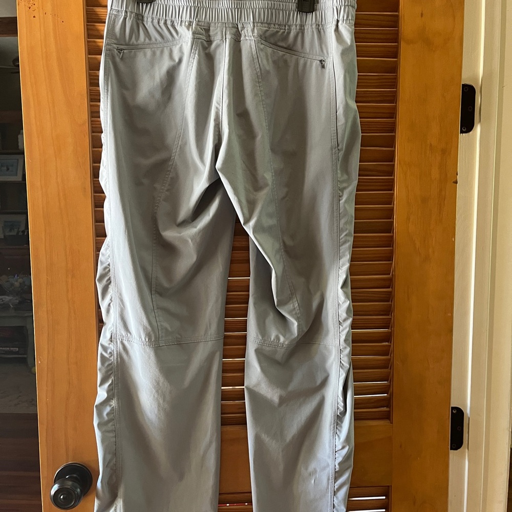 Athleta Light Grey Drawstring Joggers - image 2